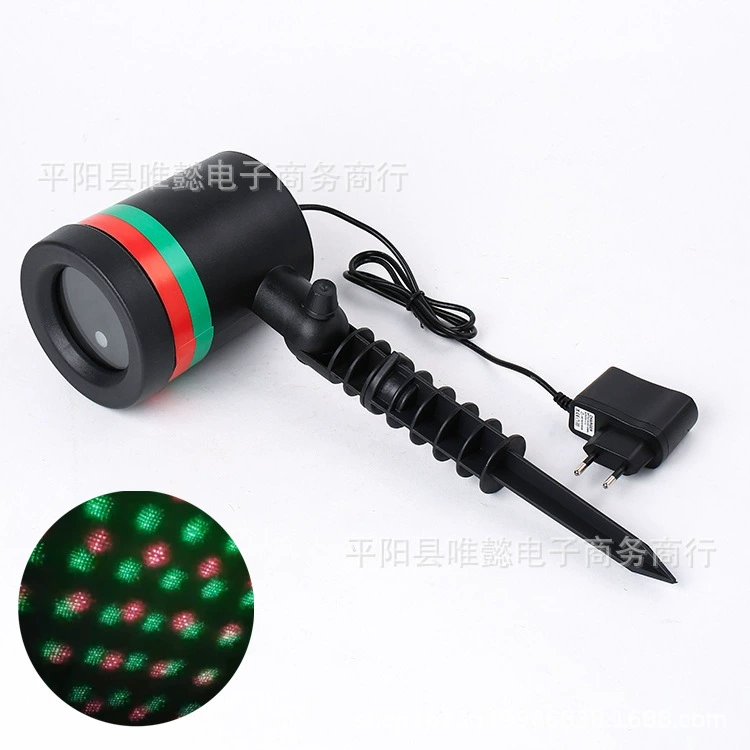 Laserlight Рождественский проекционный световой двор звездный лазерный свет наружный газонный свет