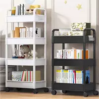 Multilayer cart for bedroom, children's storage system