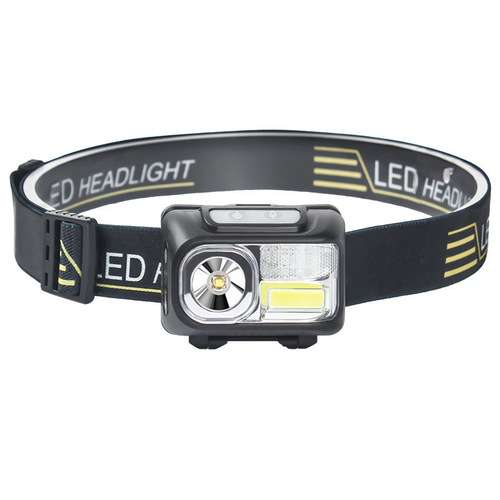 Inductive Headlamp with Ultra-long Battery Life High-intensity LED Outdoor Fishing Headlamp, Wearable Mining Lamp, Rechargeable Flashlight Wholesale