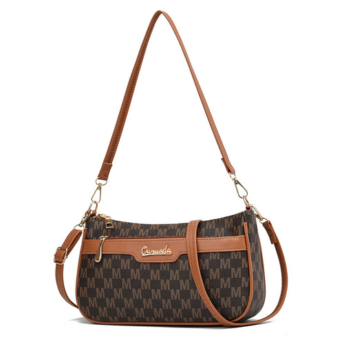One-shoulder cross-body armpit bag with exquisite texture for women,  new bags, fashionable middle-aged mommy women's bag