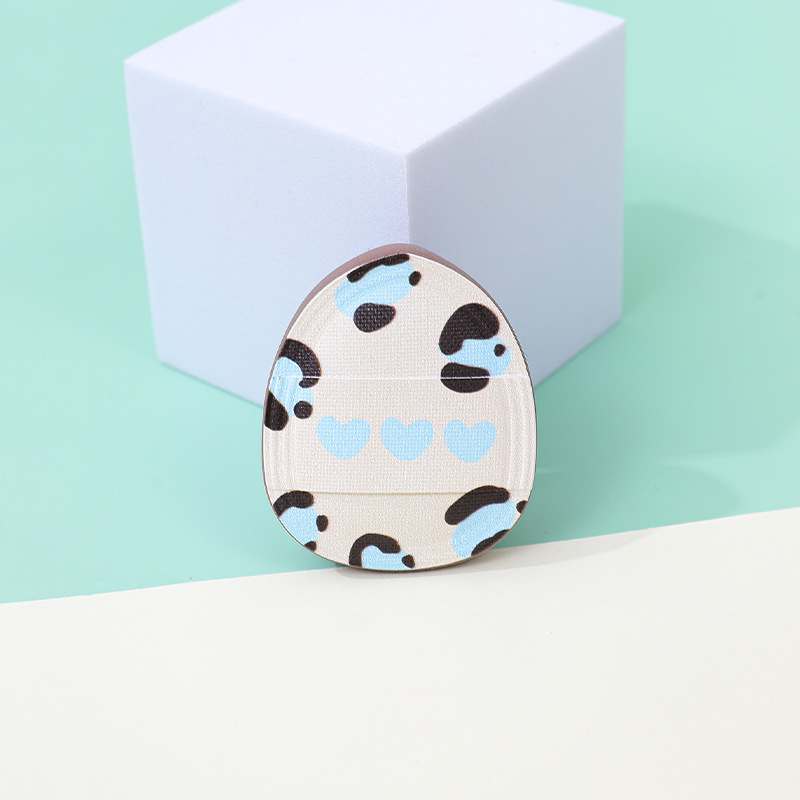 Fábrica personalizada de polvo de dedo de algodón no comer polvo espesar gota de maquillaje esponja almohadilla de aire polvo al por mayor