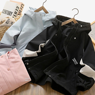 Children's Jackets 2025 Spring New Style Outdoor Windproof Jackets for Boys and Girls, Middle and Large Children and Students Going Out Handy Gadgets