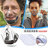 PC Mask face shield Lips face shield transparent protect Epidemic face shield transparent respirator quarantine face shield