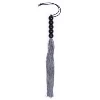 Gray five-bead rubber whip 35cm