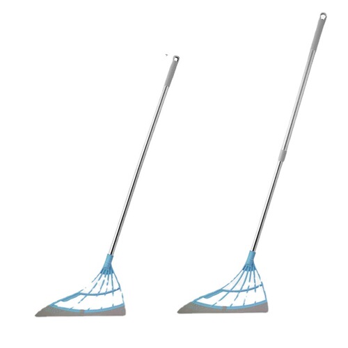 Korean black technology magic broom sweeping wiper household bathroom non-stick hair broom dual-purpose silicone mop