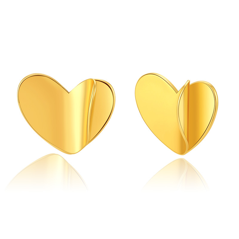 Demi-season three dimensional glossy small fashionable cute earrings…