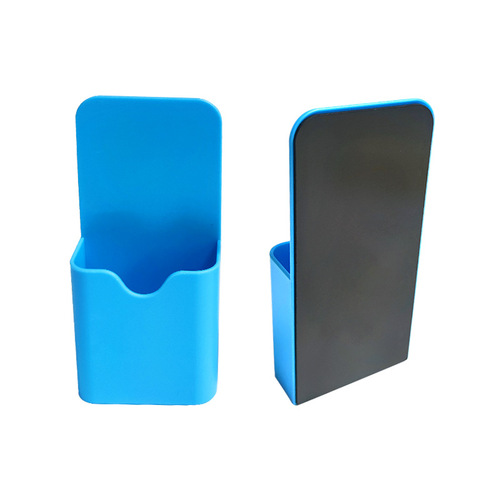 Magnetic Pen Holder Storage Box Wholesale Creative Multifunctional Plastic Children's Pen Bucket Magnetic Office Display Stand