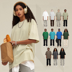 BE men's clothing 2025 Bajia pure cotton t-shirt heavy loose teen short-sleeved men's t summer trendy brand short-sleeved T-shirt men