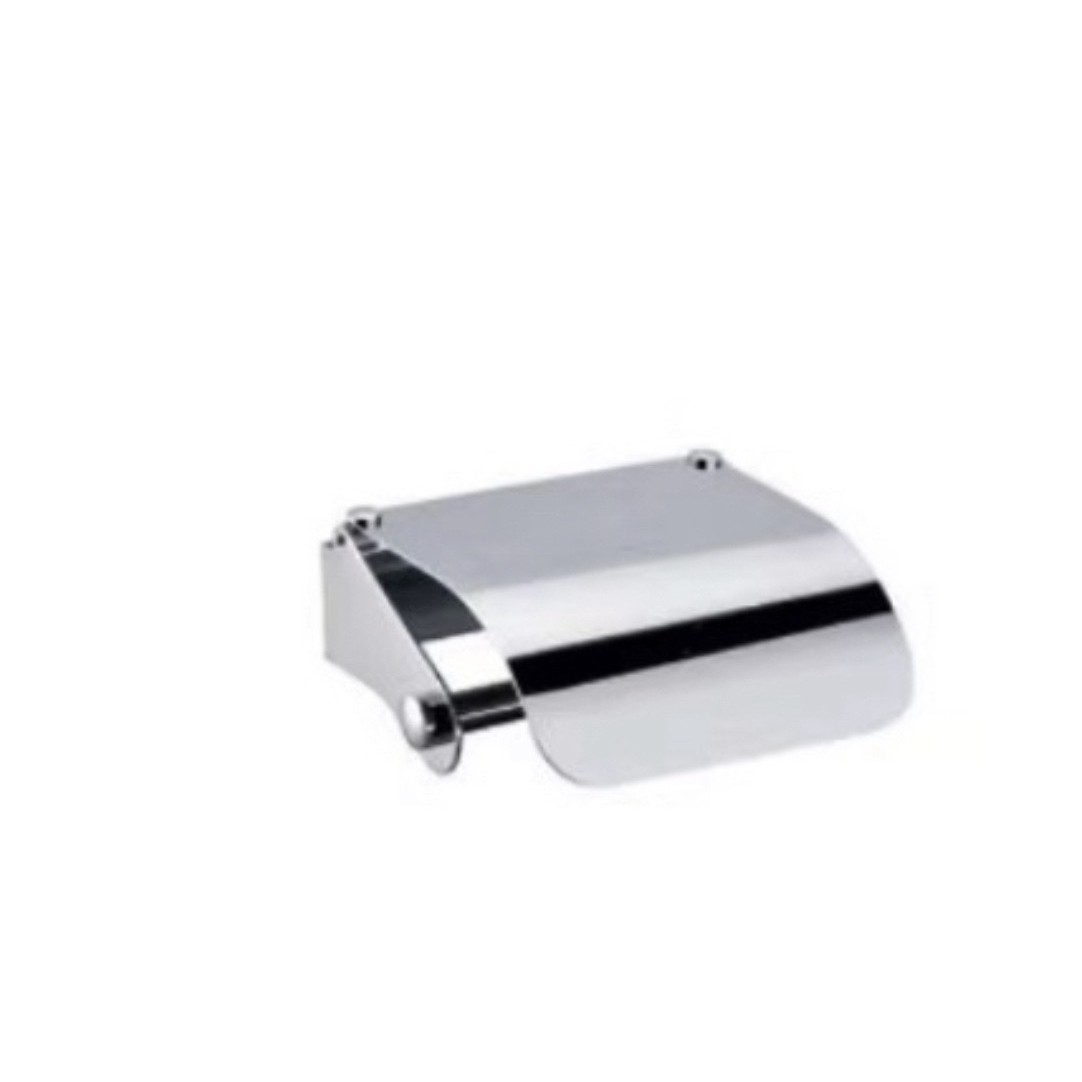 Portarrollos de papel higiénico de acero inoxidable 304 con soporte para teléfono móvil, estante para baño y hotel image 19