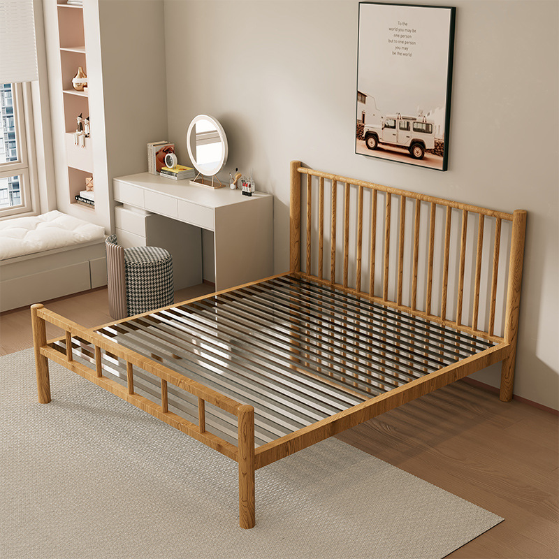 Straight bedside oak color + 23 beams