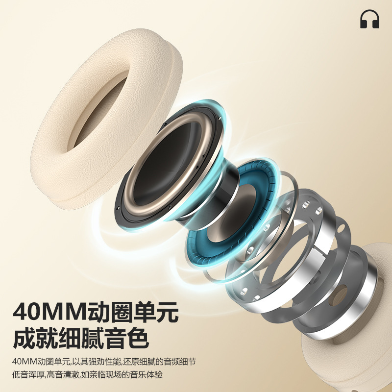 Auriculares Bluetooth DR58 explosivos transfronterizos, batería de batería larga, música, auriculares inalámbricos con reducción de ruido, stock