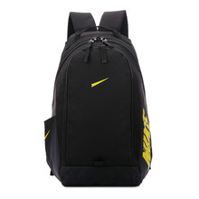 一件代发NK潮牌双肩包大容量字母高中学生背包男女户外休闲旅行包