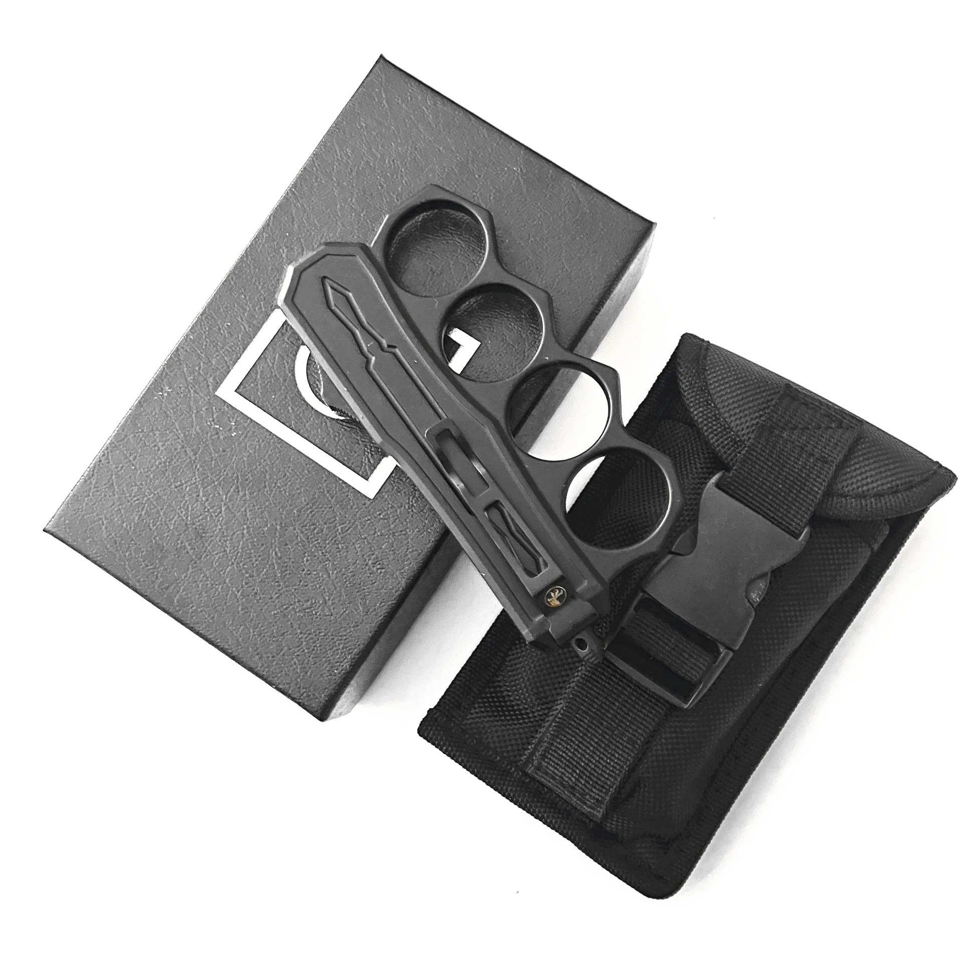 跨境多用微技术指环EDC 配件多功能工具折刀汽车破除工具野营露营