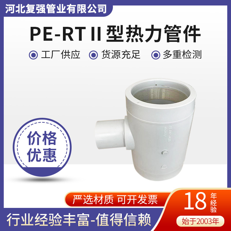 厂家供应电电熔管件PE-RTⅡ型电熔套筒pe直通pe电熔pert2型管批发