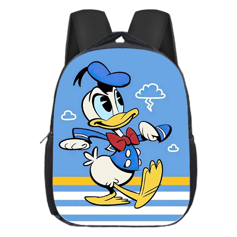 Mochila escolar popular de Mickey para niños, mochila de jardín de infantes, dibujos animados, linda, versátil, para estudiantes de primaria, mochila de gran capacidad, ligera