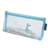 Transparent triangular pencil case for pencils for elementary school students, Korean style