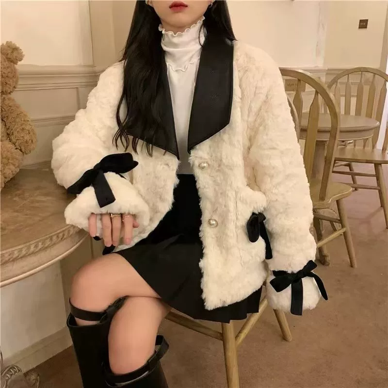 Пиджак, демисезонное бархатное короткое теплое джинсовое изделие, стиль Chanel, элитный, оверсайз