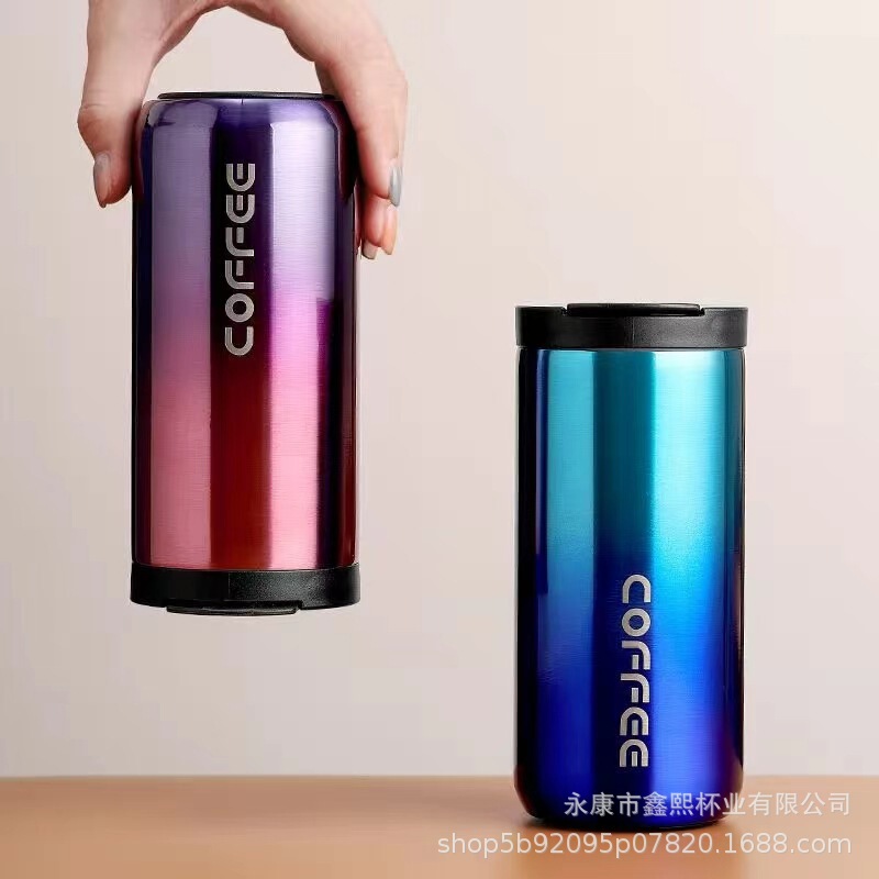 New 304 Stainless Steel Coffee Cup Office Thermos Cup Portable Creative Cup Car Water Cup Gift Cup