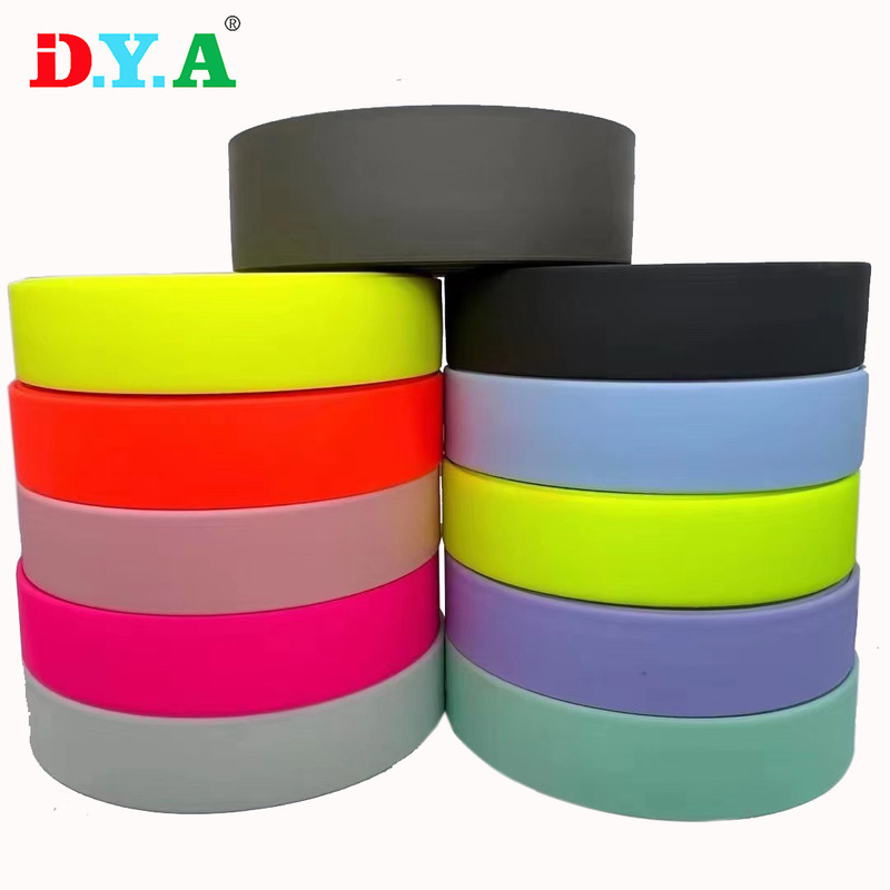 Factory direct supply PVC coated webbing nylon bag webbing pet dog webbing wear-resistant waterproof backpack belt Factory direct supply PVC coated webbing nylon bag webbing pet dog webbing wear-resistant waterproof backpack belt