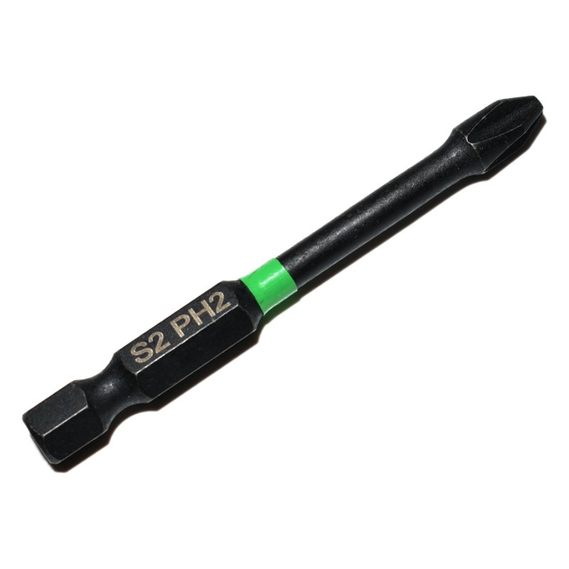 Anti-impacto Cruz destornillador cabeza alta dureza fuerte magnético antideslizante destornillador taladro de mano destornillador herramienta traje