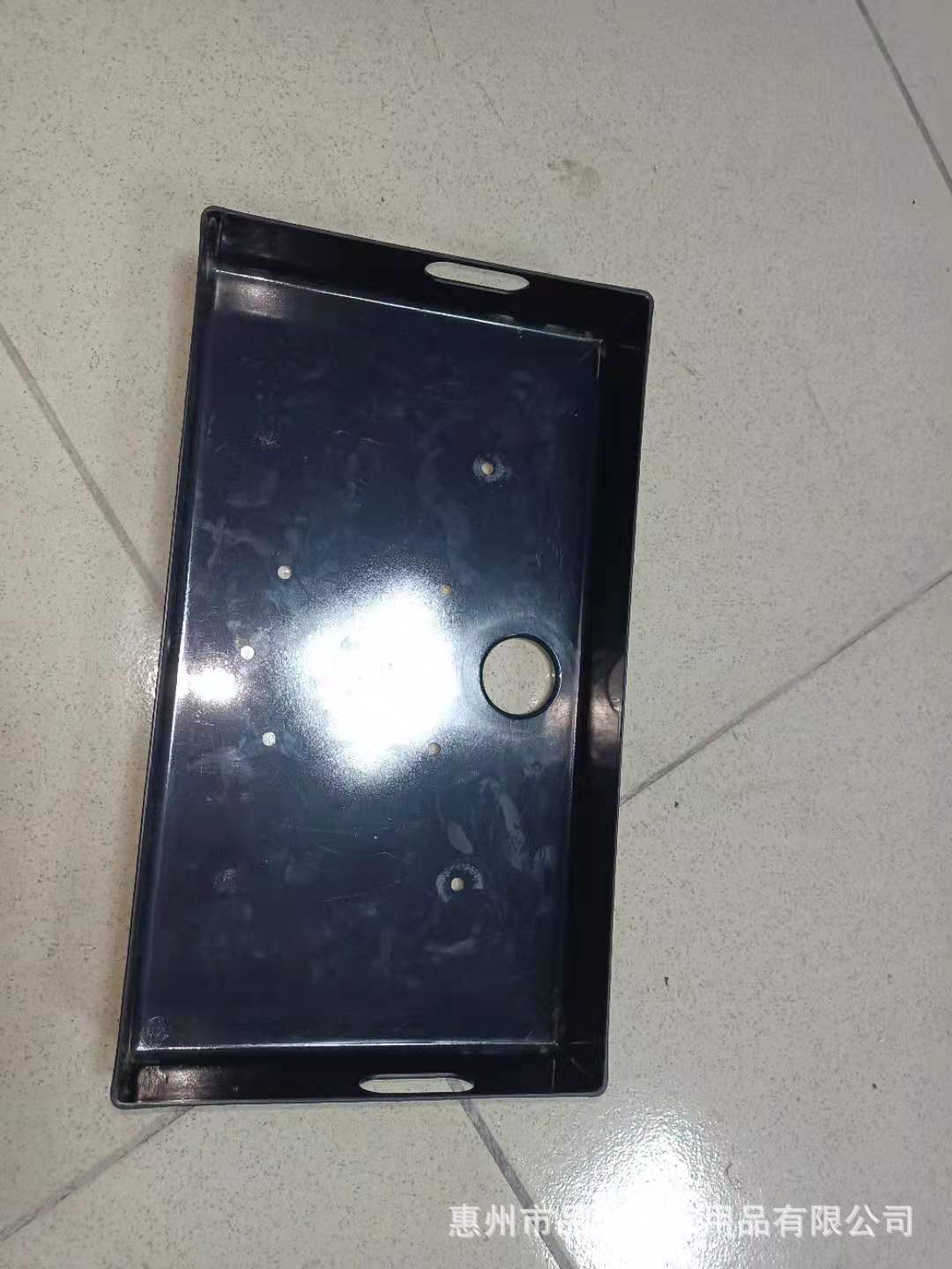 广东黑色吸塑外壳机器外壳厚片黑色荔枝纹吸塑厚板吸塑