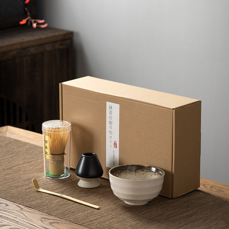 Cepillo de té de matcha de 100 centavos de matcha