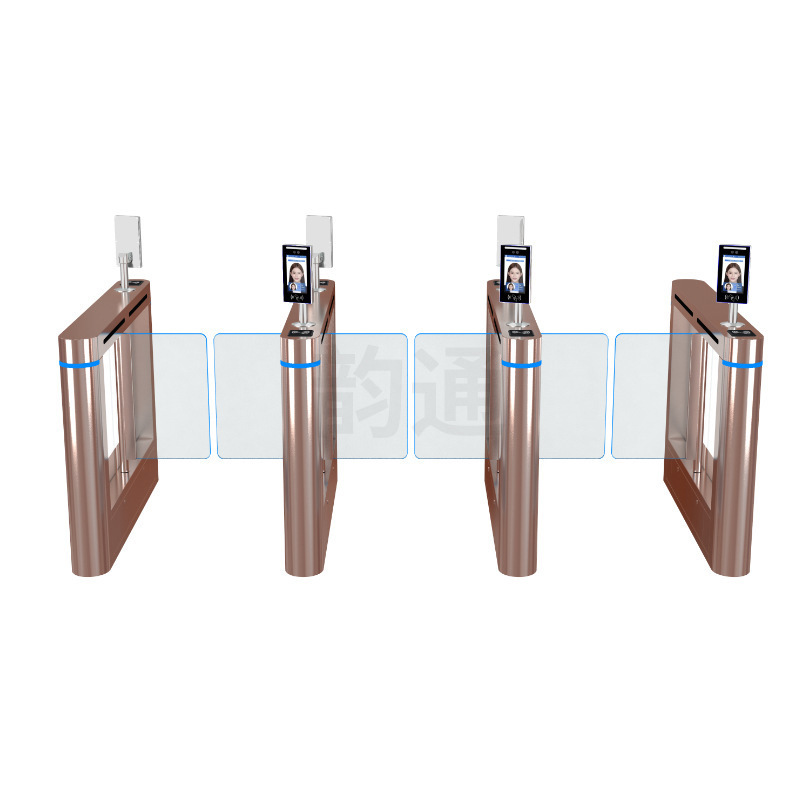 人行通道闸刷卡门禁健身房写字楼考勤摆闸景区票务系统速通门智能