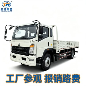 Howo self-loading light-duty mining truck, flatbed box-type, small micro-sized, diesel-powered, Howo truck for export