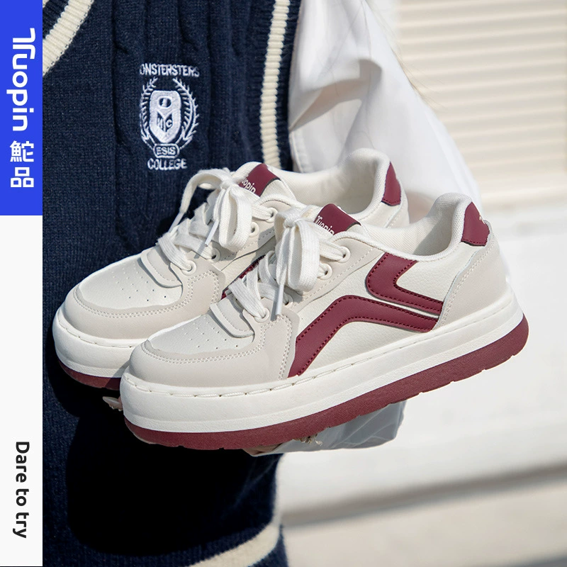 WanPin новые кроссовки ins нишевые дизайн повседневные дикие женские туфли толстая подошва для увеличения хлебной обуви TP1160-8L