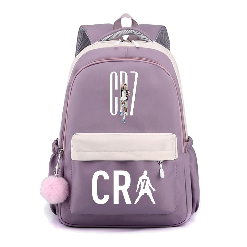 Football sports cute backpack, waterproof wear-resistant school bag, Korean style