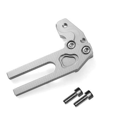 Scooter N1S Modified Carbon — Electric vehicle fender - universal-connector-titanium-finish