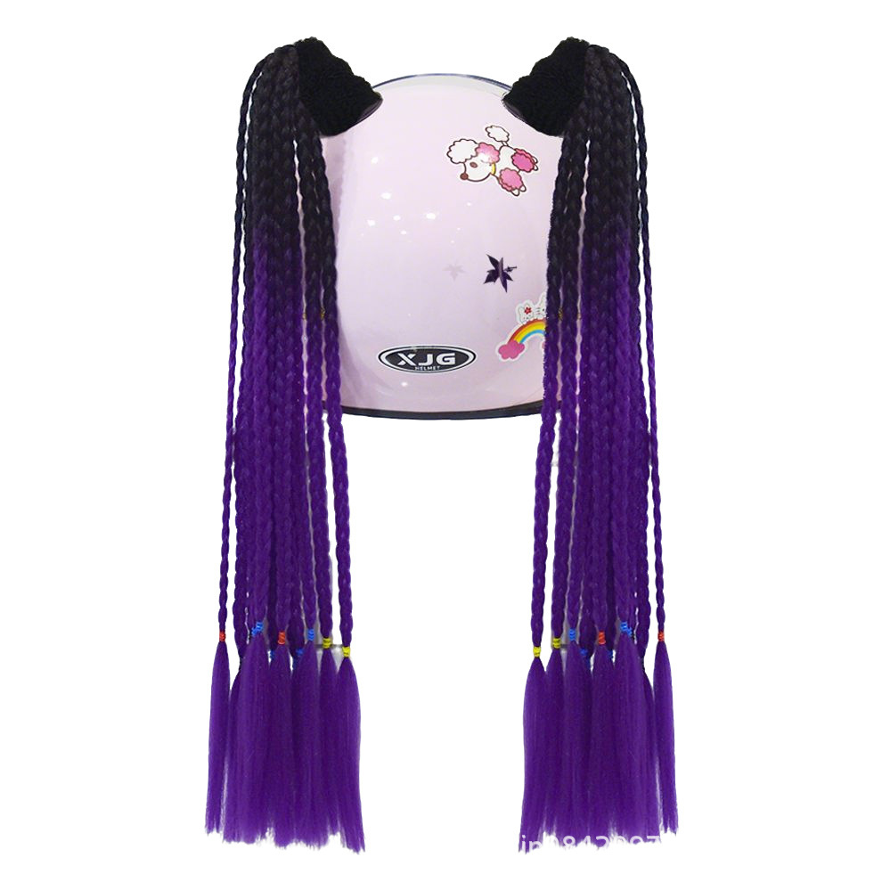 Helmet Braids, Motuoche Auto Parts and Accessories - black