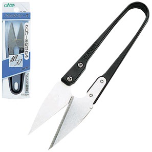 CLOVER #36-397  不锈钢刃纱剪（银刃）  可乐牌