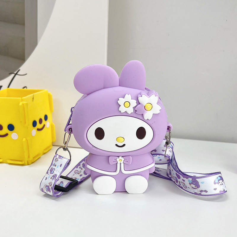 멜로디 큰 가방 보라색