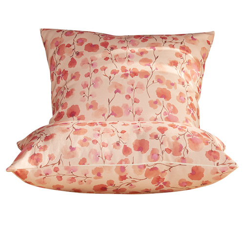 Xuai's new pastoral style flower leaf water-proof pillowcase outdoor core-free pillowcase home decoration