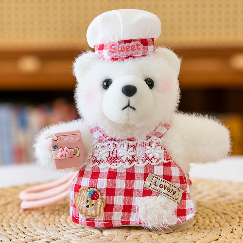 Comercio exterior William Bear Bear Colgante Peluche Cute Tide Play Colgante Muñeca Llavero Regalo al por mayor