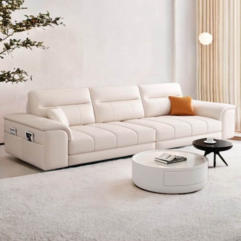 【店铺热销】真皮沙发意式极简现代简约轻奢客厅家用小户型三人位