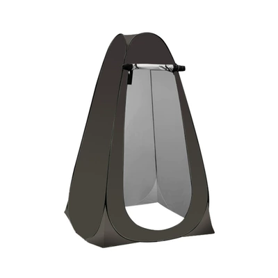 Avtomobil dam çadırları – toilet, quick-open and portable - 54mm-thickened-bracket-export-quality-black-polyester-silver-coated-fabric-14m-window