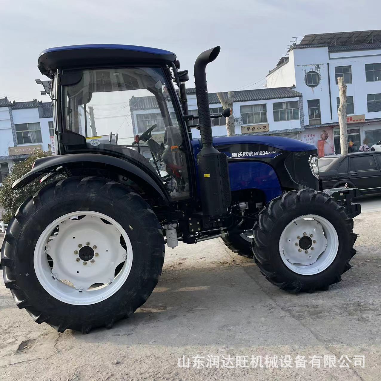 全新雷沃M1204-4X四轮拖拉机 水田大桥深耕犁地高配旋耕机出口款