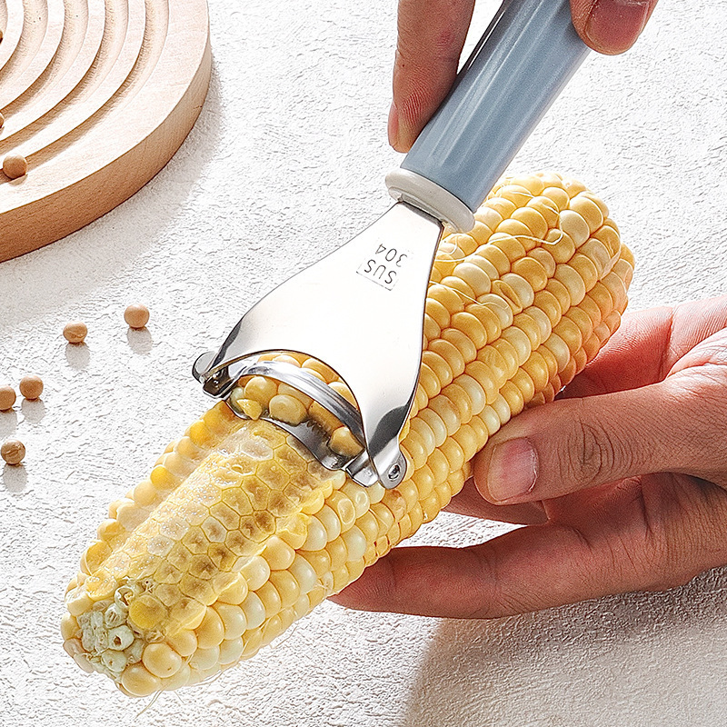 304不锈钢玉米刨剥玉米便捷工具脱粒分离器玉米刨家用厨房剥粒器|undefined