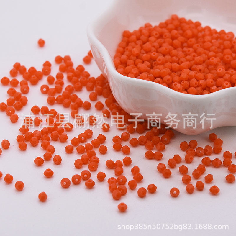 Cam sứ / Hạt kim cương boutique 3mm (100 chiếc/gói)