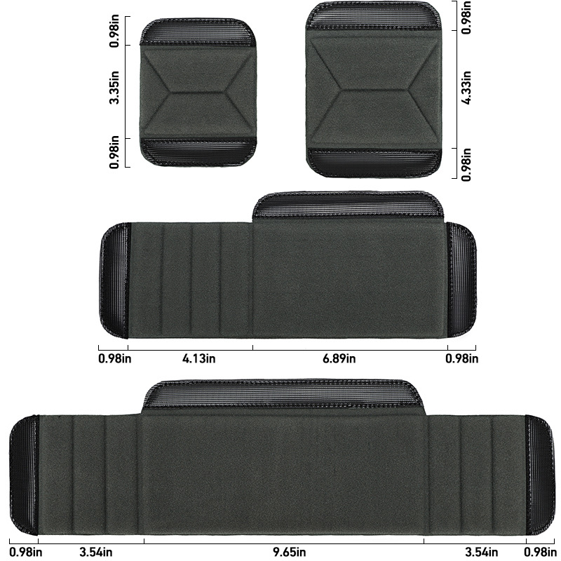 多機能写真デジタルバッグ ポリエステルDIY仕切り内蔵層 負担軽減レンズ保護パッド 分割パッド カメラアクセサリー