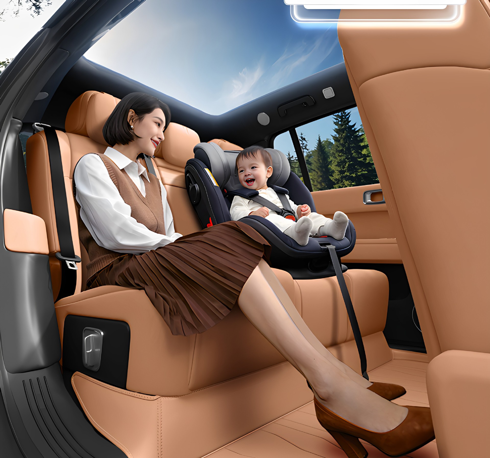 Suitable for Xiaomi Pengcheng N90/N70 full-cover floor mats, 26 types of interior modification accessories, and trunk mat