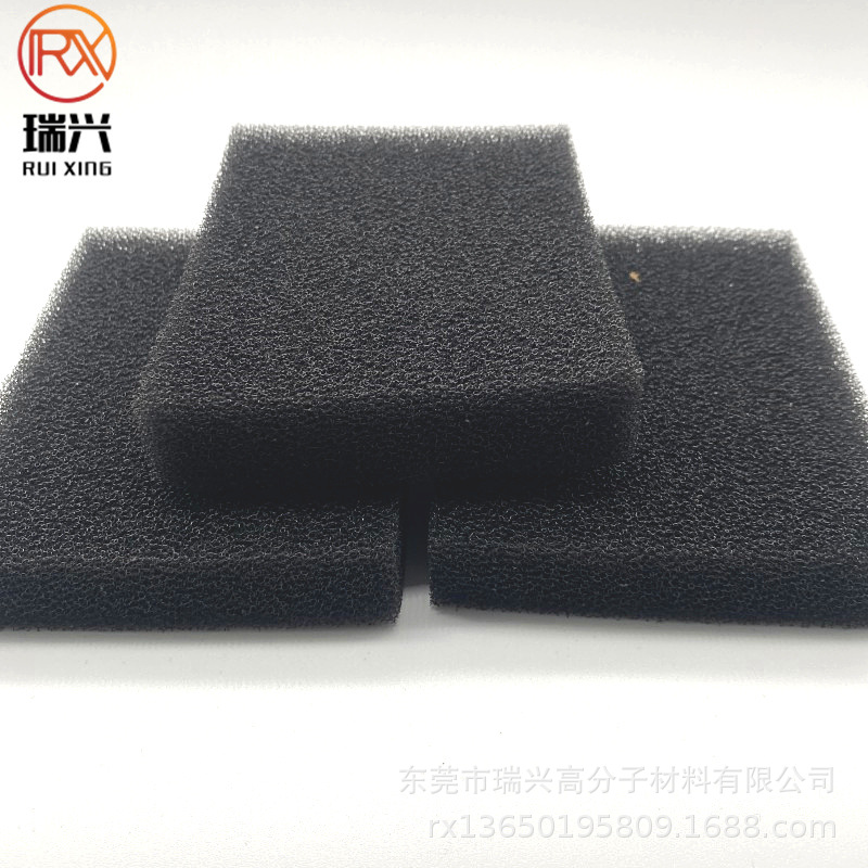 鱼缸污水处理过滤海绵40*40*40mm过滤材料净化水质蜂窝过滤棉批发