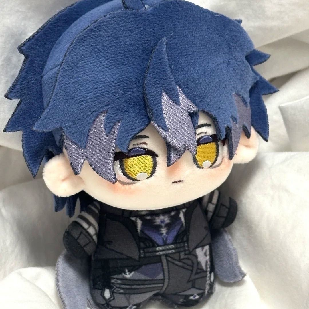 Fan-Made 10cm Printed Cotton Doll with Philin's Attributes, Cute Anime Plush Toy Pendant
