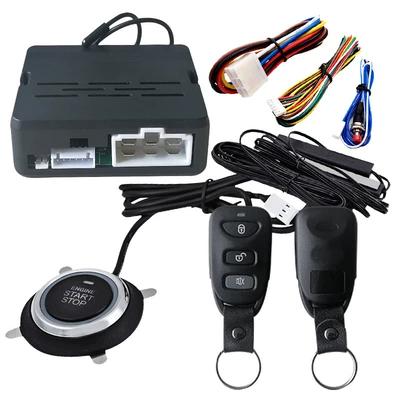 Kaiqi Sheng Comfort Keyless Car anti-theft device - pke-starts-without-flashing-light-with-q27-remote-control