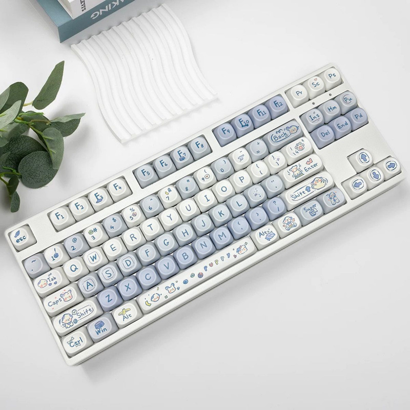 クレヨンしんちゃんメカニカルキーボードかわいいカスタマイズされた 87 キー有線 e スポーツメカニカルキーボード白色光ゲームオフィス|undefined