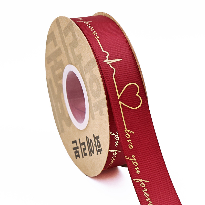 Qixi día de San Valentín confesión cardíaco estampado carta impresión de alta calidad cinta horneado caja de regalo de pastel correa de nervadura