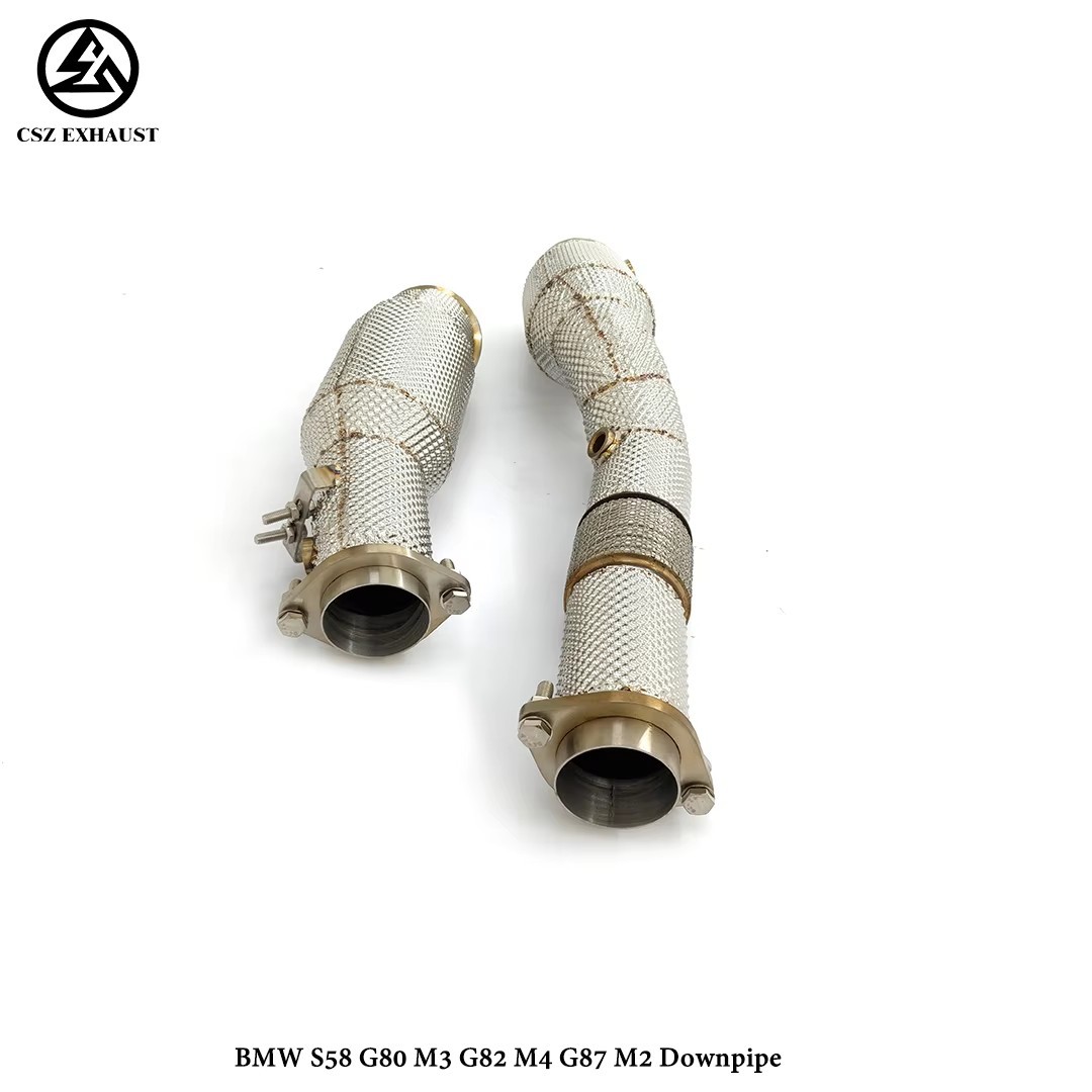 Suitable for BMW S58 M3 G80/M4 G82/M2 G87 3.0T catalytic converter downpipe exhaust