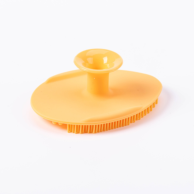 Cepillo de silicona para bebés CE certificado CE grado alimenticio 100 lote 24h en stock cepillo de lavado de cabello para bebés